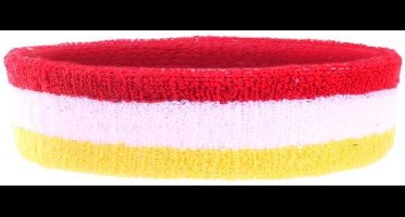 Hoofdbandjes rood/wit/geel