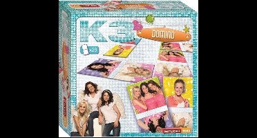 Studio 100 K3 Domino - Glitter gezelschapsspel voor alle K3 fans