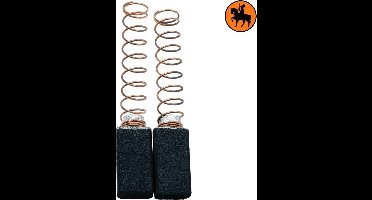 Koolborstelset voor Atlas Copco Schuurmachine SBE500RLS - 5x8x15mm