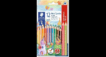 Staedtler Noris jumbo kleurpotloden 10+2 bonuspack