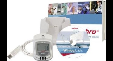 ebro EBI 20-TH1-Set Multidatalogger Te meten grootheid: Luchtvochtigheid, Temperatuur -30 tot +70 °C 0 tot 100 % Hrel