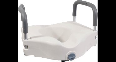 Aidapt Toiletverhoger - Met armsteunen 15,2 cm - Wit