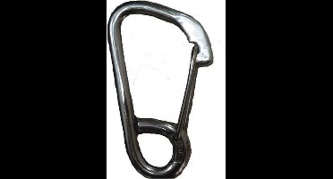 Karabijnhaak asymetrisch 6mm