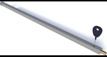 Schuifpuibeveiliging - Staal - Secu - SecuBar Basic, geschikt voor overspanning 930mm