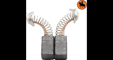 Koolborstelset voor Hitachi heggenschaar FG 10SA - 6,5x7,5x13mm