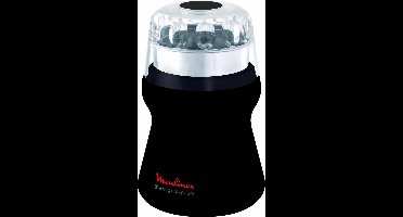 Moulinex The Original Grinder AR1108 - Elektrische koffiemolen - Doorschijnend deksel - 1800 W - Zwart