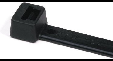 HellermannTyton 111-00124 T150M-PA66-BK Kabelbinder Zwart 25 stuk(s)