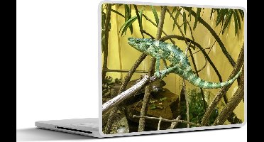 Laptop sticker - 13.3 inch - Reptiel - Tak - Plant - 31x22,5cm - Laptopstickers - Laptop skin - Cover