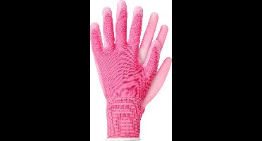 Talen Tools - Werkhandschoenen - Polyester - Roze - Maat S