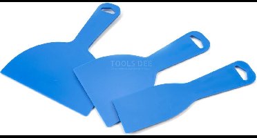 HBM 3 Delige Plastic Schraperset