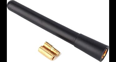 Korte auto-antenne voor de auto Antenne zwart aluminium 10cm Antenna / HaverCo