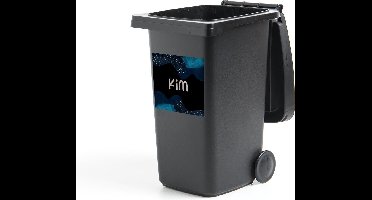 Container sticker Kim - Pastel - Meisje - 40x40 cm - Kliko sticker