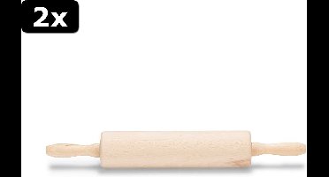 2x Patisse deegroller met kogellagers 40cm