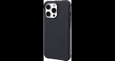 Urban Armor Gear [U] Dot Hoesje Geschikt voor Apple iPhone 13 Pro Siliconen Zwart