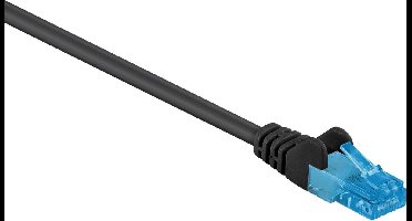 U/UTP CAT6a 10 Gigabit netwerkkabel / zwart - LSZH - 0,25 meter