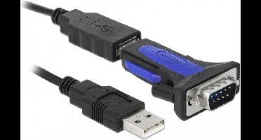 USB-A (m) naar 9-pins SUB-D met schroeven (m) seriële RS485 adapter / FTDI chip - 0,80 meter