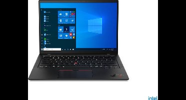 Lenovo ThinkPad X1 Carbon Gen 9 Intel® Core™ i5 i5-1145G7 Laptop 35,6 cm (14") Touchscreen WUXGA 16 GB LPDDR4x-SDRAM 256 GB SSD Wi-Fi 6 (802.11ax) Windows 11 Pro Engels Zwart