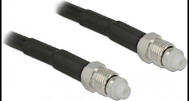 FME (v) - FME (v) kabel - LMR195 - 50 Ohm / zwart - 1 meter