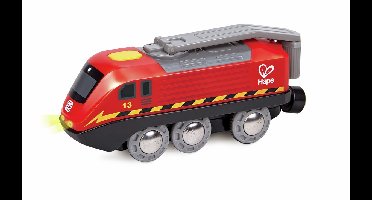 Hape Charge 'n Go Trein - Oplaadbare Houten Treinloc voor Kinderen vanaf 3 Jaar