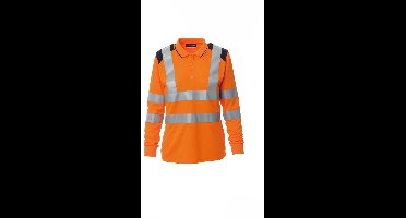 Payper Guard+Winter Lady - fluorescent orange/navy blue - L