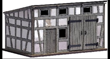 Busch 1942 H0 Verweerd bijgebouw