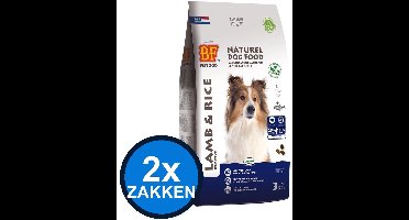 2x Biofood - Lam & rijst - Hondenvoer Droogvoer - 4 kg