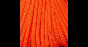 Rol 100 meter - Neon Orange Paracord 550 - #43