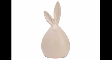Konijn Chica Beige 9x5,7xh17,3cm Rond Po Rselein