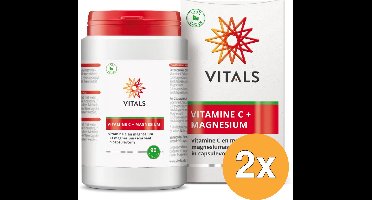 2x Vitals Vitamine C Met Magnesium (90 capsules)