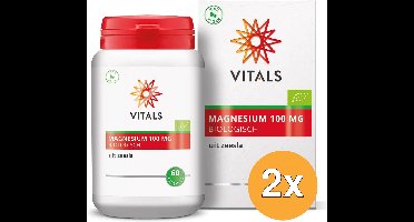 2x Vitals Magnesium 100mg Bio (60 capsules)