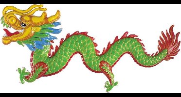 WIDMANN - Draken decoratie Chinees Nieuwjaar