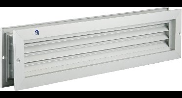 Renson 461 - Deurrooster Alu naturel F1