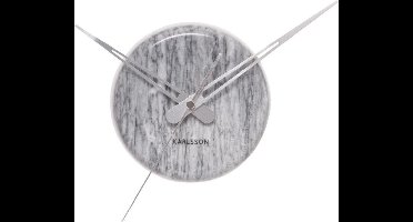 Wandklok Marble Dot grijs - Karlsson