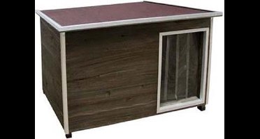 Flamingo hondenhok Insu -  79 x 116 x 82 cm - bruin