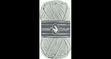 Durable Cosy Fine - acryl en katoen garen - Grey silver, zilver grijs 2228 - 5 bollen