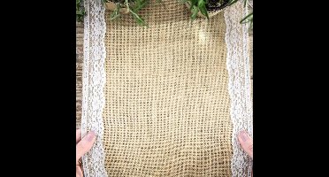 Jute stof Picasso 2,75m x 28cm
