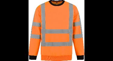 EM Traffic Sweater RWS Fluor Oranje - Maat 3XL