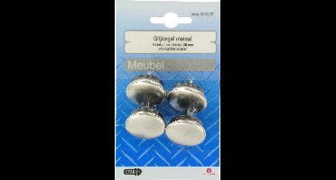 STARX  GLIJNAGEL VERNIKKELD 30MM