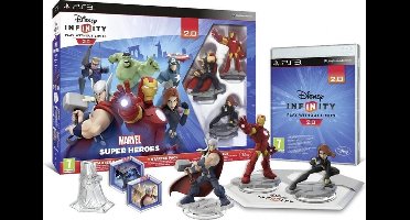 Disney Infinity 2.0 Marvel Super Heroes Starter Pack /PS3 - EN/AR Cover. Afspeelbaar in het Engels