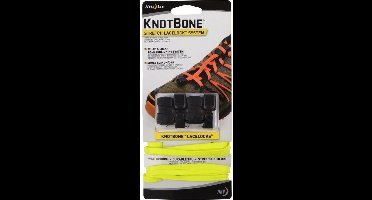 Nite Ize - KnotBone - Stretch LaceLock System - Neon Geel