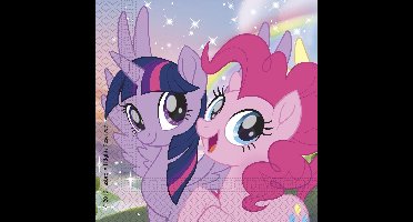 PROCOS - 20 papieren Pony + Friends servetten - Decoratie > Papieren servetten