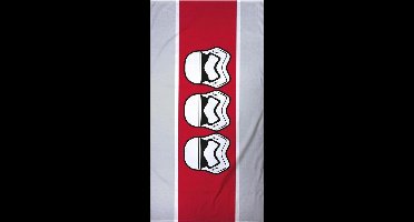 Star Wars Helmets Strandlaken - 70x140 cm - Red/Grey