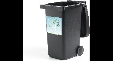 Container sticker een berk in de lente - 40x40 cm - Kliko sticker