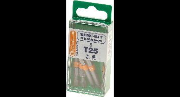 Spax bit t-star 50mm torx25(5st)
