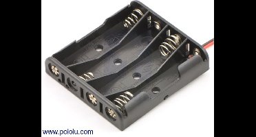 4-AAA batterijhouder Pololu 1145