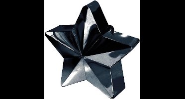 Amscan Ballongewicht Ster 10 Cm Zwart