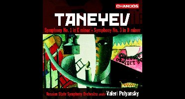Russian State Symphony Orchestra, Valery Polyansky - Taneyev: Symphonies 1 & 3 (CD)