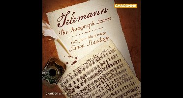 Collegium Musicum 90, Simon Standage - Telemann: The Autograph Scores (CD)