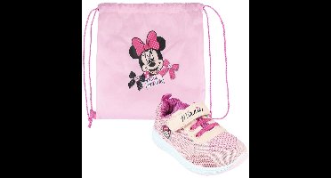 Disney - Minnie Mouse - Schoenen met Sakki Bag - Roze