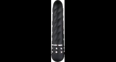 Easytoys Mini Vibrator Gedraaid - Zwart